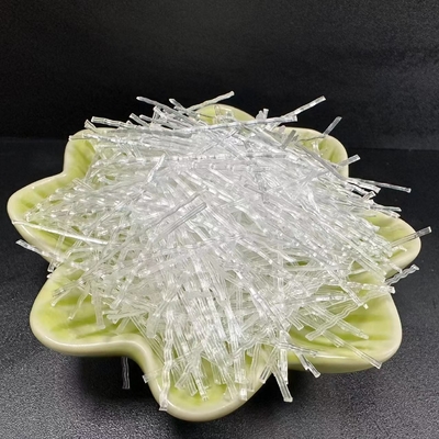 48mm trasparente PP Macro Fiber Wave per strato impermeabile e strato tampone del progetto di conservazione delle acque sotterranee e del tunnel