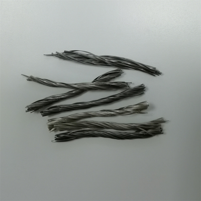 La fibra sintetica di macro del polipropilene torta impacchetta 54mm per i cementi