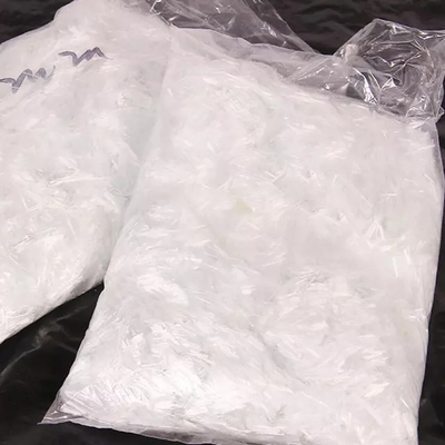 Micro fibra di graffetta del polipropilene della fibra dei pp 12mm per l'additivo concreto del cemento
