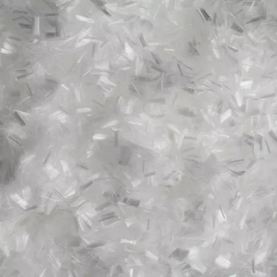 Micro fibra di graffetta del polipropilene della fibra dei pp 12mm per l'additivo concreto del cemento