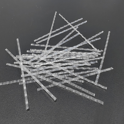Forma di Wave sintetica della fibra del polipropilene 54mm per shotcrete