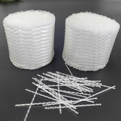 Calcestruzzo Fibrillato Fibra d'onda in fibra di polipropilene per l'ingegneria del calcestruzzo