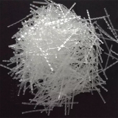 Forma d'onda di macrofibra di PP al posto di maglie metalliche saldate e fibre di acciaio nelle strutture in cemento per ponti e tetti di galleria