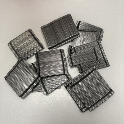 Una lunghezza di 60mm ha incollato la fibra agganciata 80/60 dell'acciaio dell'estremità per l'armatura in cemento armato