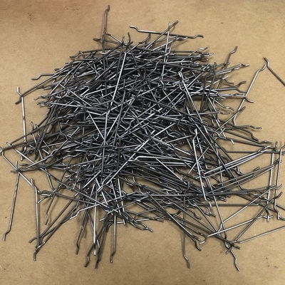 Una lunghezza di 60mm ha incollato la fibra agganciata 80/60 dell'acciaio dell'estremità per l'armatura in cemento armato