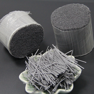 48mm trasparente PP Macro Fiber Wave per strato impermeabile e strato tampone del progetto di conservazione delle acque sotterranee e del tunnel