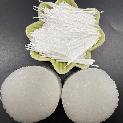 Fibra sintetica Macrofiber del polipropilene pp per l'anti calcestruzzo fendentesi del cemento