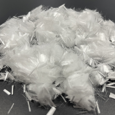 Ottima resistenza al restringimento Bianco Monofilamento Forma Fibra di PP per strato impermeabile di industria