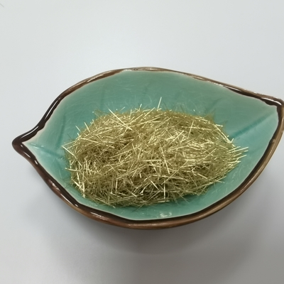 il rame d'ottone ha ricoperto le micro fibre d'acciaio della fibra per il calcestruzzo di rendimento elevato ultra di UHPC