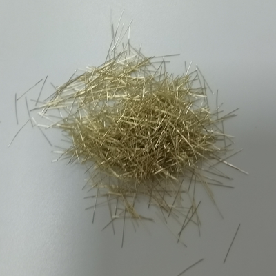 il rame d'ottone ha ricoperto le micro fibre d'acciaio della fibra per il calcestruzzo di rendimento elevato ultra di UHPC