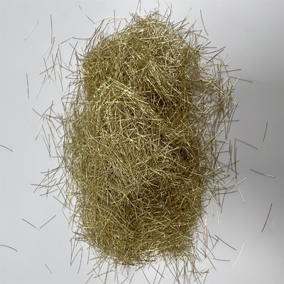 Il buon rame completo di effetto ha ricoperto la micro fibra d'acciaio per il calcestruzzo e l'ingegneria di UHPC