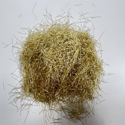 Il buon rame completo di effetto ha ricoperto la micro fibra d'acciaio per il calcestruzzo e l'ingegneria di UHPC