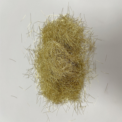 Il buon rame completo di effetto ha ricoperto la micro fibra d'acciaio per il calcestruzzo e l'ingegneria di UHPC