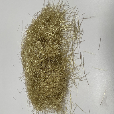 Il buon rame completo di effetto ha ricoperto la micro fibra d'acciaio per il calcestruzzo e l'ingegneria di UHPC