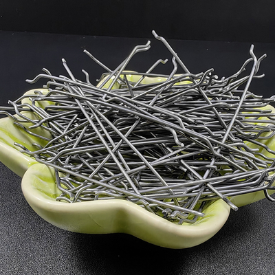 Fibra d'acciaio materiale necessaria della costruzione di calcestruzzo per calcestruzzo pronto per l'uso e la pavimentazione