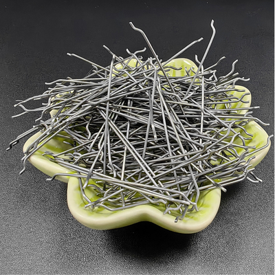 Fibra d'acciaio materiale necessaria della costruzione di calcestruzzo per calcestruzzo pronto per l'uso e la pavimentazione