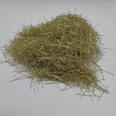 L'ottone superiore di controllo della crepa ha ricoperto la micro fibra d'acciaio per la lastra sul mucchio