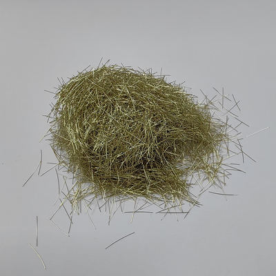 L'ottone superiore di controllo della crepa ha ricoperto la micro fibra d'acciaio per la lastra sul mucchio