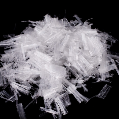 Forme di maglia fibrillate in fibra di legno di cemento 100% vergine per rinforzo del cemento