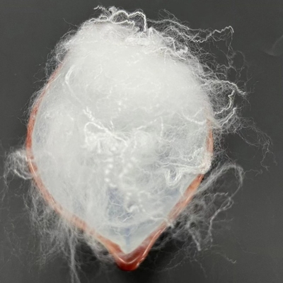 Fibra acida polilattica biodegradabile e concimabile di 100% per i tessuti