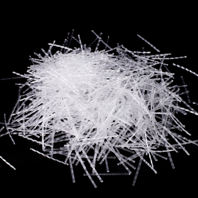 Forma d'onda di macrofibra di PP al posto di maglie metalliche saldate e fibre di acciaio nelle strutture in cemento per ponti e tetti di galleria