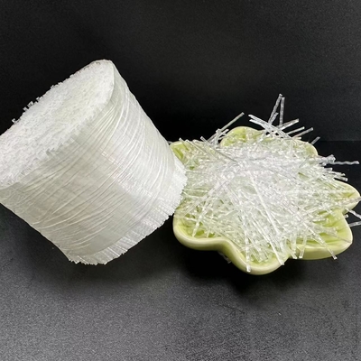 Fabbrica cinese Fibra di cemento PP Fibra di ondata macro 40 mm per calcestruzzo