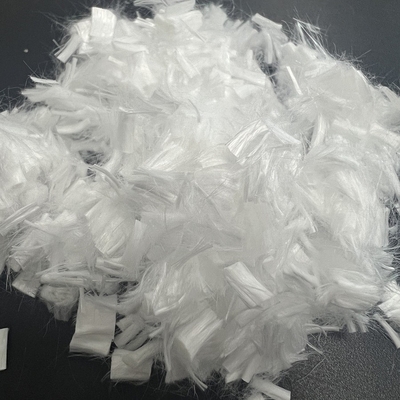 Fibra bianca tritata 1.5D*6mm Fibra di mais PLA per il fluido di perforazione dell'industria petrolifera
