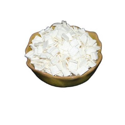 Fibra di cellulosa di legno di cemento a fiocco bianco per pavimentazione permeabile