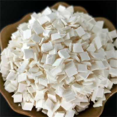 Fibra di cellulosa di fiocco bianco naturale Origine del legno per costruzione di additivi per calcestruzzo e malta