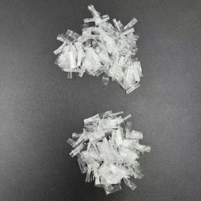 12 mm Polipropilene PP Fibre Mesh per calcestruzzo Fibra sintetica PP Mesh