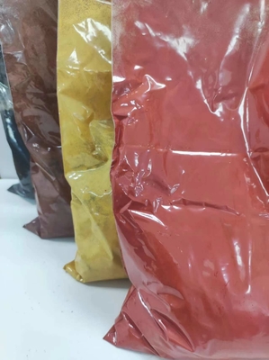 Pigmento di inchiostro di ossido di ferro Polvere rossa Aspetto per l'uso di vernice Per pelle di asfalto Tipo di pigmento ceramico Polvere di colore