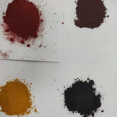 Pigmento di inchiostro di ossido di ferro Polvere nera Aspetto per l'uso di vernice per pelle asfaltica Tipo di pigmento ceramico Polvere di colore