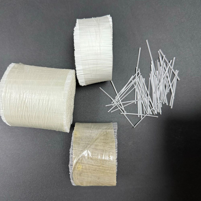 Fibra di polipropilene di macrofibra sintetica per l'uso come rinforzo del calcestruzzo nel materiale di riempimento