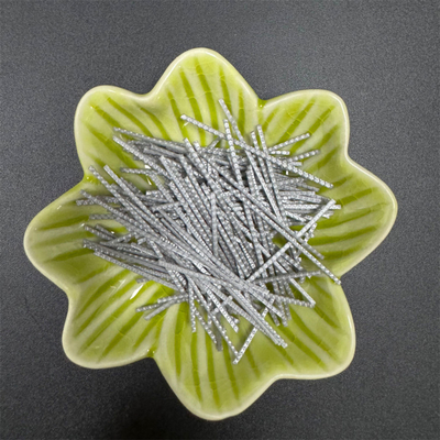 Fibra di polipropilene di macrofibra sintetica per l'uso come rinforzo del calcestruzzo nel materiale di riempimento