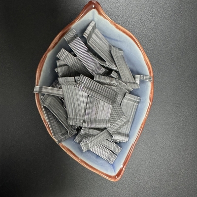 Tipo di fine con gancio in fibra d'acciaio per migliorare la resistenza all'impatto e alla stanchezza del calcestruzzo