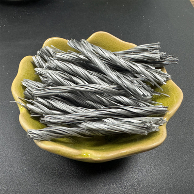 forma Bunchy torta fibra 500T di 40mm pp per l'armatura in cemento armato