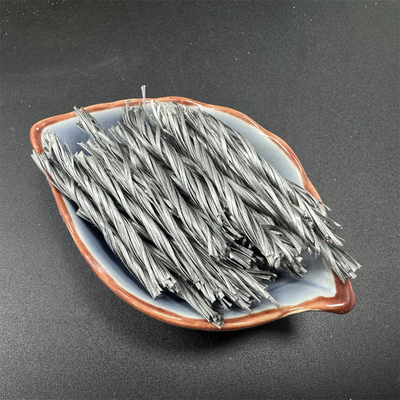 Forte forma Bunchy torta fibra grigia fendentesi 500T di resistenza pp per il pavimento industriale