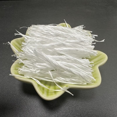 Forte forma Bunchy torta fibra grigia fendentesi 500T di resistenza pp per il pavimento industriale