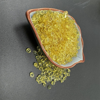 Buona lucentezza forma a semicerchio gialla Resina di poliammide solubile in alcol per inchiostro di stampa alcolistico