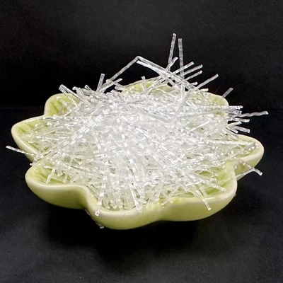 48mm trasparente PP Macro Fiber Wave per strato impermeabile e strato tampone del progetto di conservazione delle acque sotterranee e del tunnel