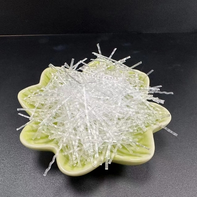 Additivo di ingegneria civile PP Macro Fiber Wave Form 24-60mm per rinforzo del cemento e anti-carcaggio