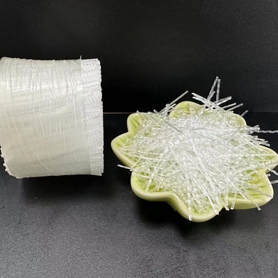 Additivo di ingegneria civile PP Macro Fiber Wave Form 24-60mm per rinforzo del cemento e anti-carcaggio