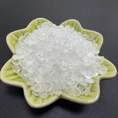 Resina di acido polilattico (PLA) in granuli bianchi per pellicole di plastica