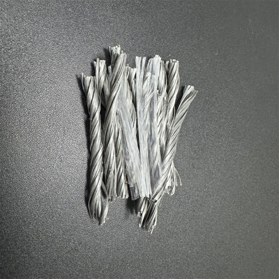 Tipo ibrido di fibra di PP da 48 mm per calcestruzzo di massa