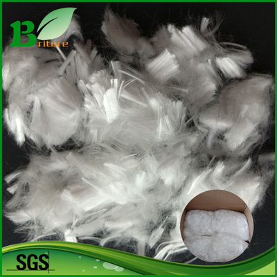Fibre di nylon 6mm in conglomerato per la produzione di cemento per il rinforzo e crepa-resistente