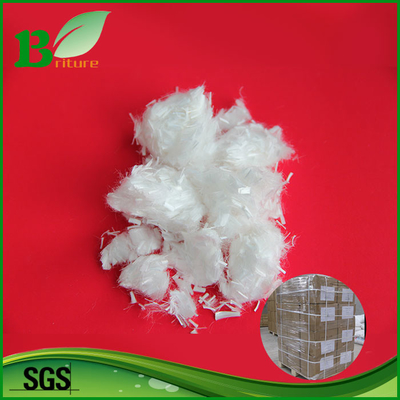 Fibre di nylon 6mm in conglomerato per la produzione di cemento per il rinforzo e crepa-resistente