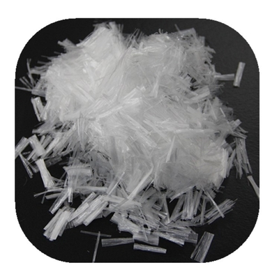 Forma fibrillata Asphalt Concrete Fiber della maglia della fibra del polipropilene