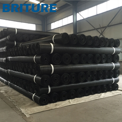 Polipropilene biassiale Geogrid con una resistenza alla trazione di 30-30kN/M For Engineering Projects