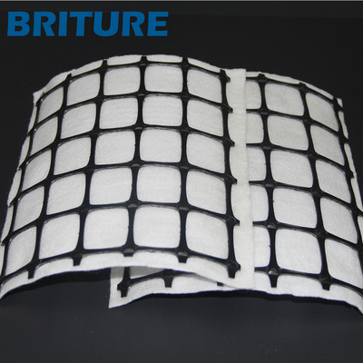 polipropilene pp Geogrid biassiale del geotessuto 150gsm per stabilizzazione 30-30kN/M del pendio