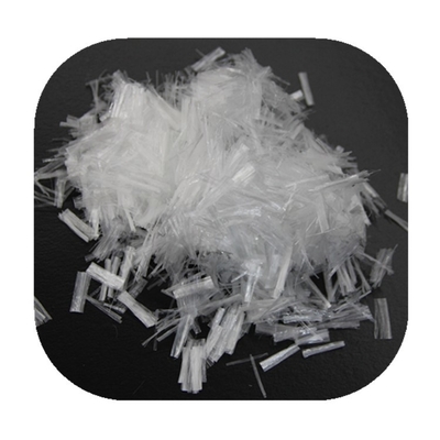 il sintetico fibrillato Mesh Fiber Polypropylene Graded Tape materiale del vergine pp di 20mm ha tagliato il calcestruzzo a pezzi a fibra rinforzata